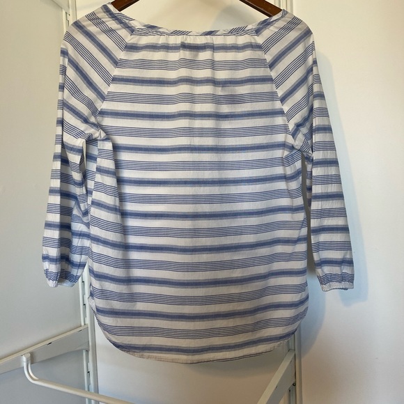 Gap Sz XS Striped Cotton Shirt - Picture 2 of 3